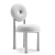 Emmanuelle Simon Baba Chair: Elegant Designer Seating 3D model small image 5