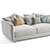 Cozy Comfort: Podge Sofa 3D model small image 3