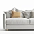 Cozy Comfort: Podge Sofa 3D model small image 5