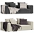 Modern Nils Corner Sofa by Linea 3D model small image 4