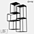 Metal Hanging Rack, LoftDesign 81511 3D model small image 1