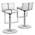  Sleek and Stylish KFF Tibet Bar Chairs 3D model small image 3