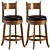 Boraam Augusta Bar Chair: Stylish and Sturdy Seating 3D model small image 1