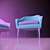 Modern Italian Armchairs: Colorful & Stylish 3D model small image 1