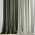 Elegant Polygon Curtain Model 3D model small image 2