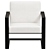 Brookline Chair: Stylish and Versatile Seating 3D model small image 2