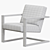 Brookline Chair: Stylish and Versatile Seating 3D model small image 4