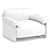 Wittmann Marlow Lounge Chair 3D model small image 5