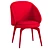 Amara Upholstered Side Chair - Versatile and Stylish 3D model small image 4