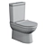 Space-Saving STWORKI Rotenburg Toilet 3D model small image 3