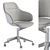 ErgoFlex Office Chair Set 3D model small image 6