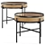 Rattan Accent Tables by Loft Concept 3D model small image 1