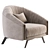 SADDLE Armchair: Modern Comfort for Your Home 3D model small image 2