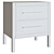 TOV Furniture Emily Bedside Table 3D model small image 2