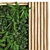 GreenWall Set: Vertical Plant Display 3D model small image 3