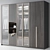 Stylish and Spacious Wardrobe 3D model small image 3