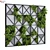 GreenWall 263: Vertical Plant Set 3D model small image 1