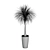 Tropical Palm Tree in Round Pot 3D model small image 2