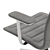 Title: Lotus Comfort: Adjustable Armchair 3D model small image 4