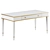 Kelly Desk - Stylish White Wooden Writing Table 3D model small image 1