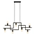 Elegant Pendant Chandelier: fembard 43365 3D model small image 1