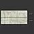 Onyx Blanche Porcelain Tiles: Sleek and Stylish Surface 3D model small image 4