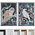 Classic Bird Picture Frame Set 3D model small image 1