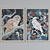 Classic Bird Picture Frame Set 3D model small image 2