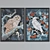 Classic Bird Picture Frame Set 3D model small image 4