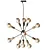 Elegant Glass Pendant Chandelier 3D model small image 1