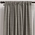 Versatile 3D Curtain Model 3D model small image 2