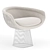 Platner Lounge Chair - Elegant and Versatile Design 3D model small image 2