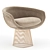 Platner Lounge Chair - Elegant and Versatile Design 3D model small image 3