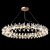 Elegant Beatrix Glass Chandelier 3D model small image 1