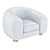 Elegant POLAR Armchair by Royère 3D model small image 1