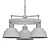 Elegant Eastmont Chandelier 3D model small image 2