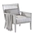 Antonia Chair: Stylish Comfort for Your Space 3D model small image 3