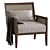 Antonia Chair: Stylish Comfort for Your Space 3D model small image 4