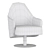 Ludwig Swivel Armchair: Stylish Comfort 3D model small image 4