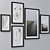 Wall Art Set: 1854 Paintings & Multiple Frame Colors 3D model small image 2