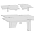 Sleek Minotti Jacob Coffee Tables 3D model small image 2