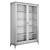 Italian Classico Toscana 2-Door Bookcase 3D model small image 5