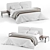 Minotti Tatlin Cover Bed - Modern Elegance 3D model small image 1
