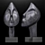 Geometric Abstraction Sculptures 1998 3D model small image 2