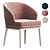Luxury RUTH Chair: Stylish & Comfortable 3D model small image 1