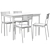 Modern Sandsberg Table & Chair Set 3D model small image 2