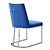 Amirah Velvet Side Chair: Luxury Upholstered Seating 3D model small image 4