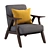 Hofstetter Armchair: Modern Comfort 3D model small image 1