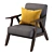 Hofstetter Armchair: Modern Comfort 3D model small image 2