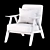 Hofstetter Armchair: Modern Comfort 3D model small image 4